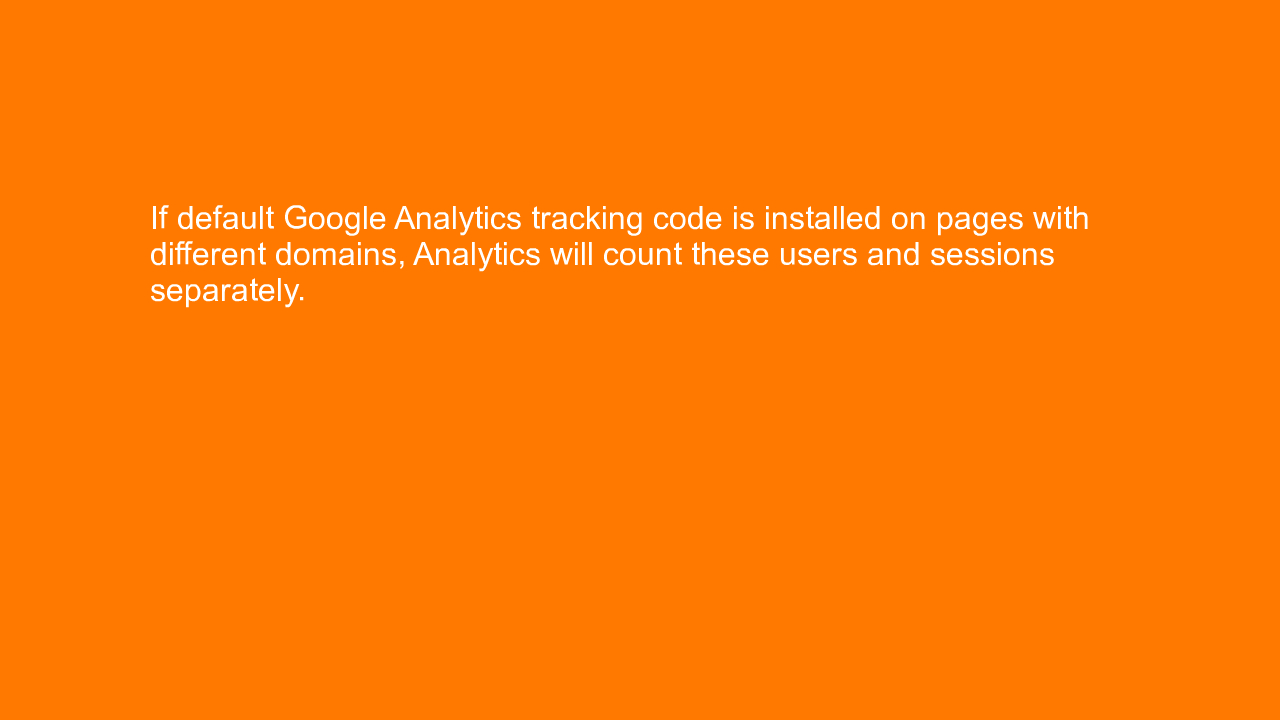 , If default Google Analytics tracking code is installed &#8230;