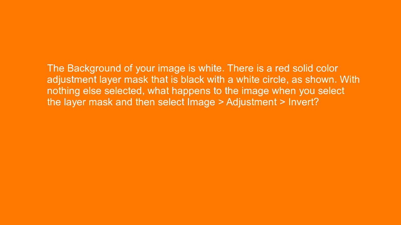 , The Background of your image is white. There is a red s&#8230;